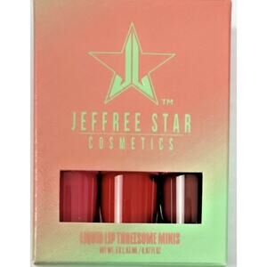 FREE SHIP Jeffree Star Liquid Lip Threesome Burnt Sandcastle Hot Sauce Starmelon